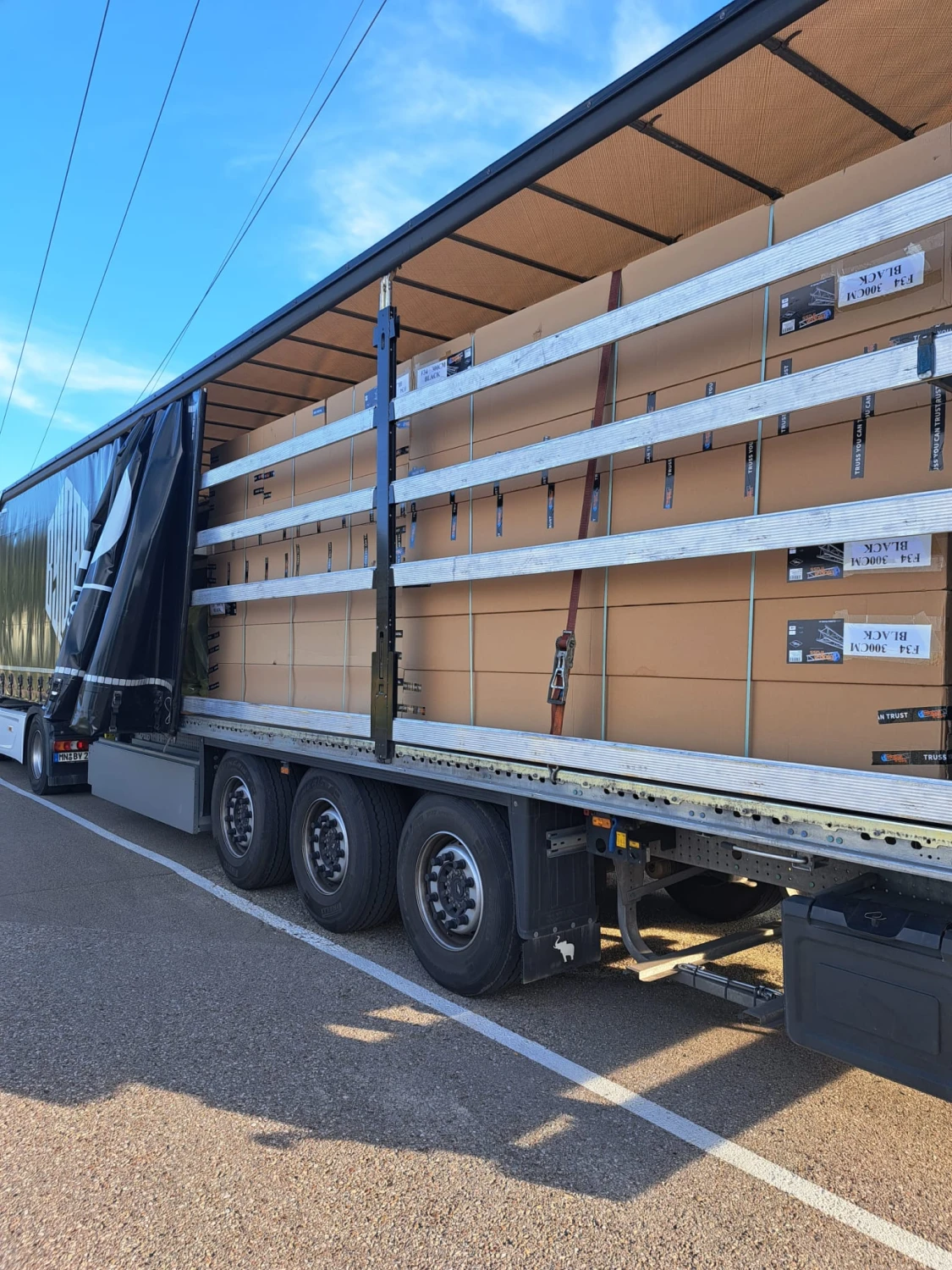 Byload Logistics, Anhänger-Hubwagen