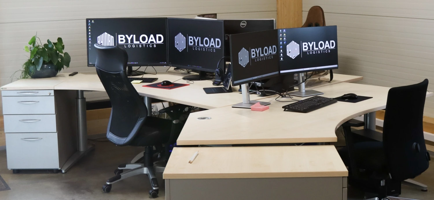 Byload Logistics, Büroeinrichtung, PCs