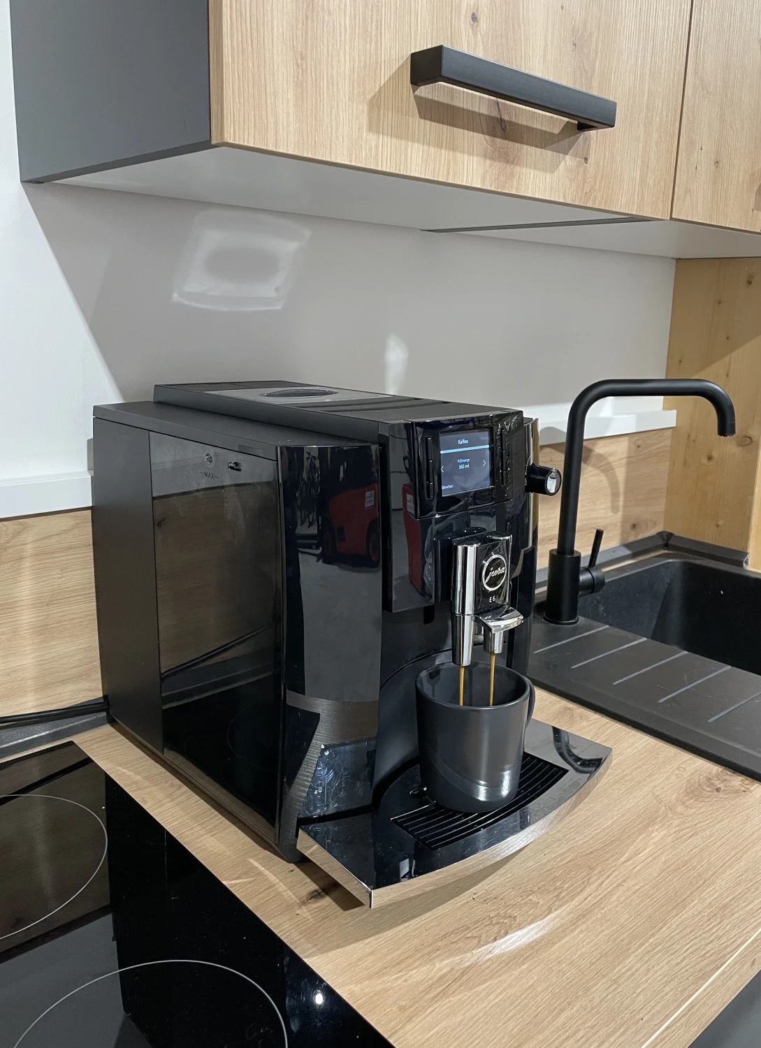 Byload Logistics, Büroeinrichtung, Kaffeemaschine
